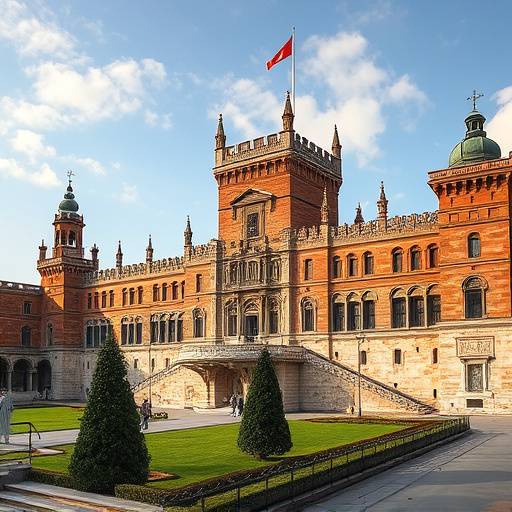 Il Castello Sforzesco a Milano, un simbolo del potere e della storia della citt&agrave;.