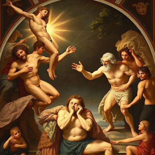 La Creazione di Adamo di Michelangelo nella Cappella Sistina, un simbolo della fede e dell'umanit&agrave;.